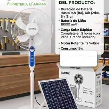 Ventiladores recargables. - 2/2