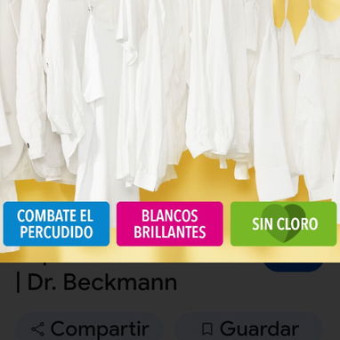 Súper Blanco del Doctor Beckmann Blanqueador intenso Excelente Resultado 💜 - 6/7