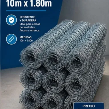 Tejas galvanizadas de olitas , tubos de 4"pulgadas por 6 metros y Rollos de cerca perle - Img 123464636