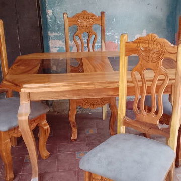 Juego d comedor con buena calidad y garantía - Img 125271898