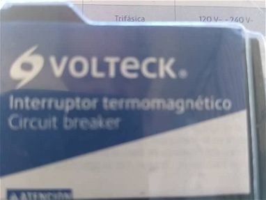 Breakers Interruptor termomagnético 3 polos 30 A, Volteck - Img 66464662