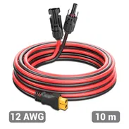 Cable Adaptador para Panel Solar a Estación de Energía con Conector XT60. (12 AWG) 10 metros - Img 55849775