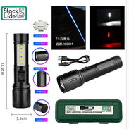 linterna de trabajo LED recargable WARSUN, - Img 52573080
