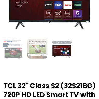Smart tv TLC 32 ¨ HD Roku TV - Img 120966131