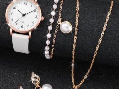 En venta Conjunto collar-reloj-pulsera 😍 - Img main-image