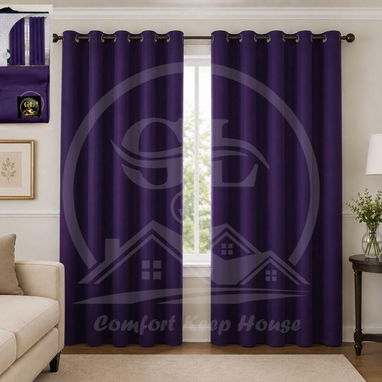 👑Cortinas Tapa Sol Blackout 📌El Juego de 2 paños - 4/8