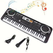 🎀Pianola electrónica y micrófono para principiantes, niñas y niños.🎀 - Img 45397334