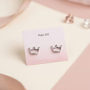 Aretes Pandora de plata s925 - Img 55656116