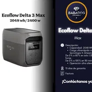 Ecoflow Delta 3 Max  Precio estimado: 1280 usd  Garantía de 15 días   Descripción: •Capacidad: 2048 Wh • Potencia de sal - Img 55226320