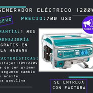 GENERADOR ELÉCTRICO 1200W - Img 45567059