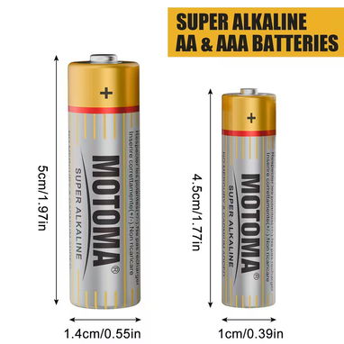 Pack de baterias x4 AA y AAA Alkalina Blister de 4 unidades - Img 115139470