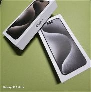 IPhone 15 pro max 256gb sellado en caja / Samsung Galaxy S24 ultra 5g 256gb Dual Sim 1250usd lea nuestro anuncio - Img 45813226