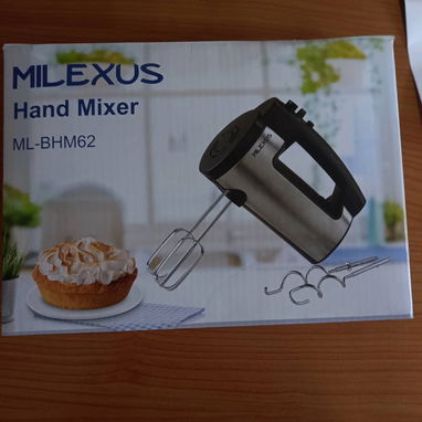MEZCLADORA DE MANO ELÉCTRICA MILEXUS (ML-BHM62), ENTREGA DE FACTURA. VARIEDAD DE ELECTRODOMÉSTICOS, TECNOLOGÍA, ETC - Img 123214911