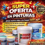 PINTURA VINIL ACEITE ESMALTE IMPERMEABLE ANTICORROSIVO BARNIZ SELLADOR TRANSPARENTE - Img 55503572