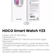 HOCO Smart Watch Y23. Múltiples modos deportivos: correr, ciclismo, conteo de pasos, calorías, distancia - Img 55355230