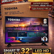 ↘️ SMART TV TOSHIBA 32" HD FIRE TV . Modelo V35. Precio 160usd Con cajita dijatal externa 220usd💵. Soporte a la pared 1 - Img 55066975