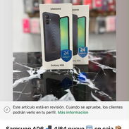 Galaxy A06 4/64 + Cargafor NUEVOS EN CAJA - Img 57466636