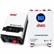 COMBO Inversor must de 6kw + Batería Sako de 10kw - Img 58038587