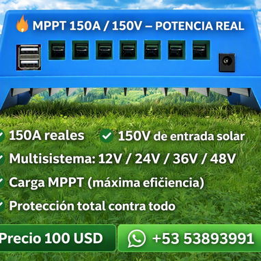 MPPT 150A / 150V PROFESIONAL POTENCIA REAL - 2/2