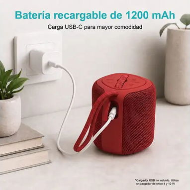 Bocina Bluetooth Portátil 1Hora BOC243 - 4/4