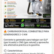 Carburador dual para generador 3kw - Img 56943201