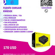 ⚙️ Fuente Corsair RM850X – Nueva a estrenar | 170USD - Img 56840111