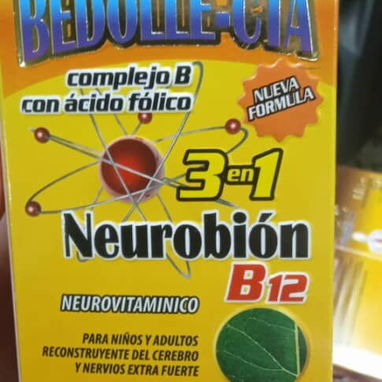 Nervios reforzado con hojas de bach,CHUPA PANZA-Bellodecta, Neurobión y Fharmaton y Espirulina con moringa y clorofila - 3/4