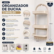 Organizador de 3 niveles para duchas - Img 57052836