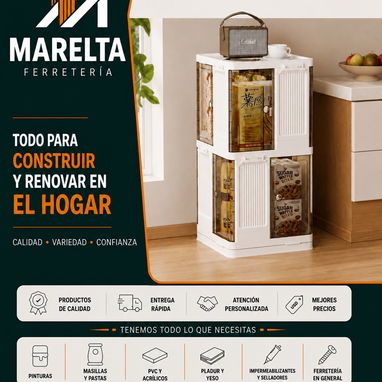 3🏠🔥 ¡ÚTILES DEL HOGAR – ORGANIZA, DECORA Y AHORRA CON MARELTA! 🔥 - 6/9