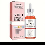 Sérum facial 5 en 1 (con ácido hialurónico, vitamina C y vitamina E, Colágeno, Niacinamida) - Img 55282615
