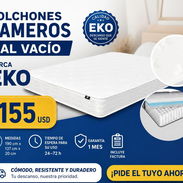 Colchones Camero al vacío Eko 155 usd - Img 55375721