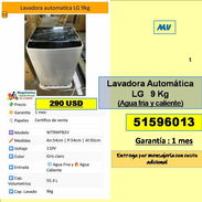 MV-613-Lavadoras automáticas.........51596013......Mensajeria Costo adicional - Img 55788396