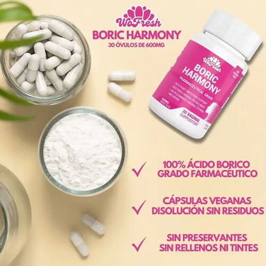 ✨ Óvulos Vaginales de Ácido Bórico Wofresh 600mg ✨ - Img 121228910