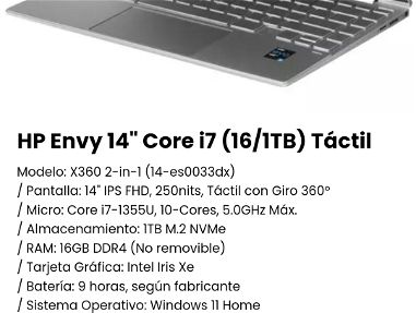 En venta Laptop Nuevas en su caja, diferentes modelos y precios contamos con más escribanos y le mostramos en catálogo. - Img 65623530