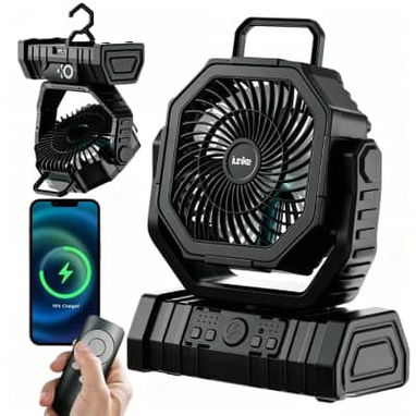 Ventilador recargable 50USD - 3/8