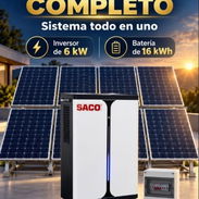 Kit solar Saco con inversor 6Kw más batería de 15Kwh - Img 57879915