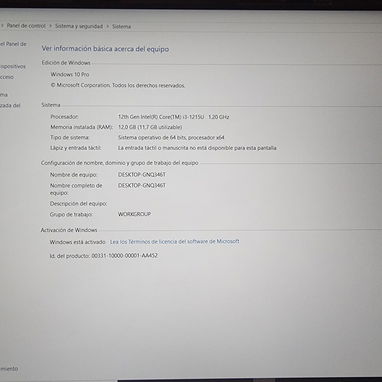 🖥️ Laptop Dynabook Satellite Pro – Full HD | i3 12ª Gen | 12GB RAM | 256GB SSD - Img 126068412