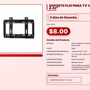 SOPORTE FIJO PARA TV 14" A 42" . - Img 57567879