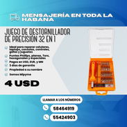 🔧 JUEGO DE DESTORNILLADOR DE PRECISIÓN 32 EN 1 💰PRECIO: $4 USD! - Img 56815311