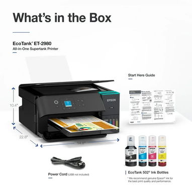 🖨️💼 Epson EcoTank L3210 y ET-2980 | Impresoras Ideales para Negocio - Img 113942905
