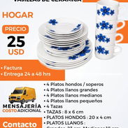 Set de vajilla de cerámica Hogar - Img 56024126