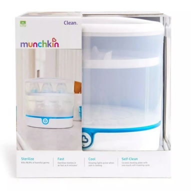 Esterilizador eléctrico Munchkin con biberones. - Img 119884968