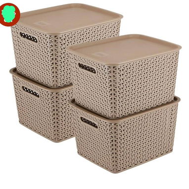 Caja organizadora multiusos con tapa (dh) - Img 123432853