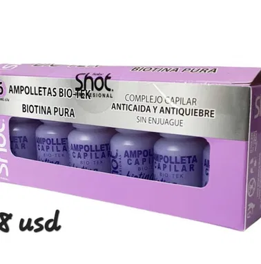 Ampolletas BIO-Tek para cabellos maltratados nuevos - Img 83683537