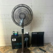 Ventilador Recargable con panel solar sanumo - Img 57640236
