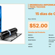 Membrana Asfáltica para Techos Montaña: Protección Duradera contra Humedad VPT#-0425 - Img 55668954