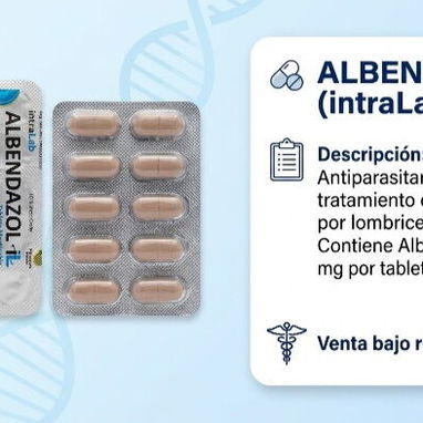 Antiparasitarios Cloroquina,Nitazoxanida,Metrodinazol,Albendazol,Mebendazol Importados 🦠 - Img 123735942
