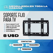 📺 SOPORTE DE TELEVISOR DE 14" A 42" 💲8 USD - Img 54320448