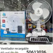 Ventilador recargables - Img 55429917
