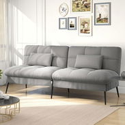 Vive el equilibrio perfecto entre comodidad y estilo! "Nuevamente sofá cama para dos personas, duerma plácidamente". - Img 49703790